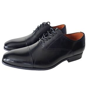 Florsheim Mens Corbetta Cap Toe Oxford Size 9.5 EEE Black Memory Foam